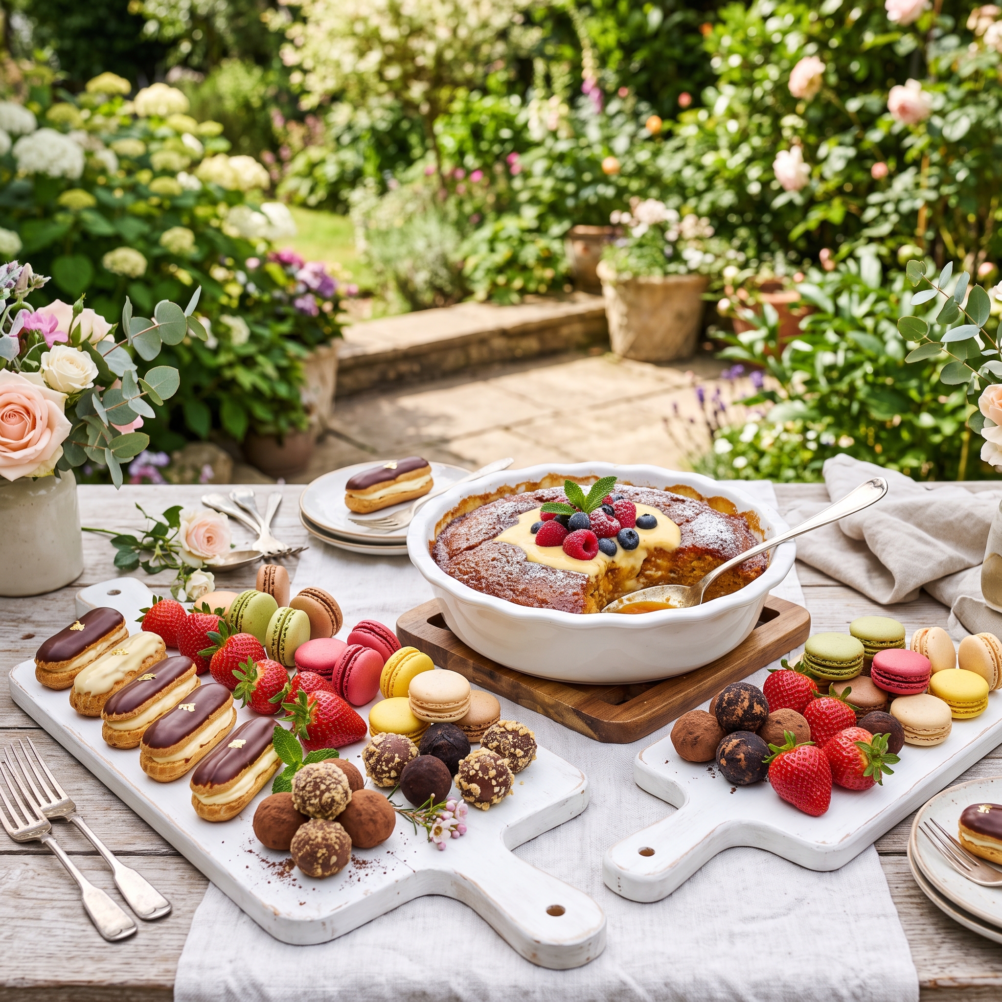 Grazing and dessert table spread