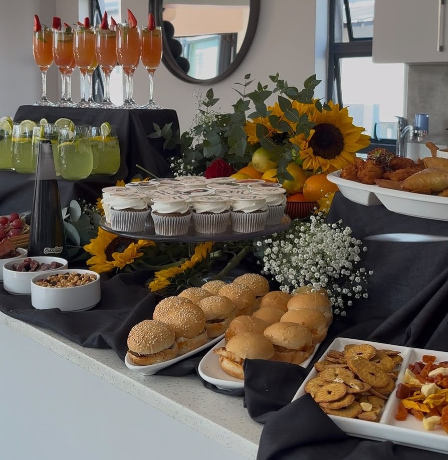 Luma Kitchens event food spread